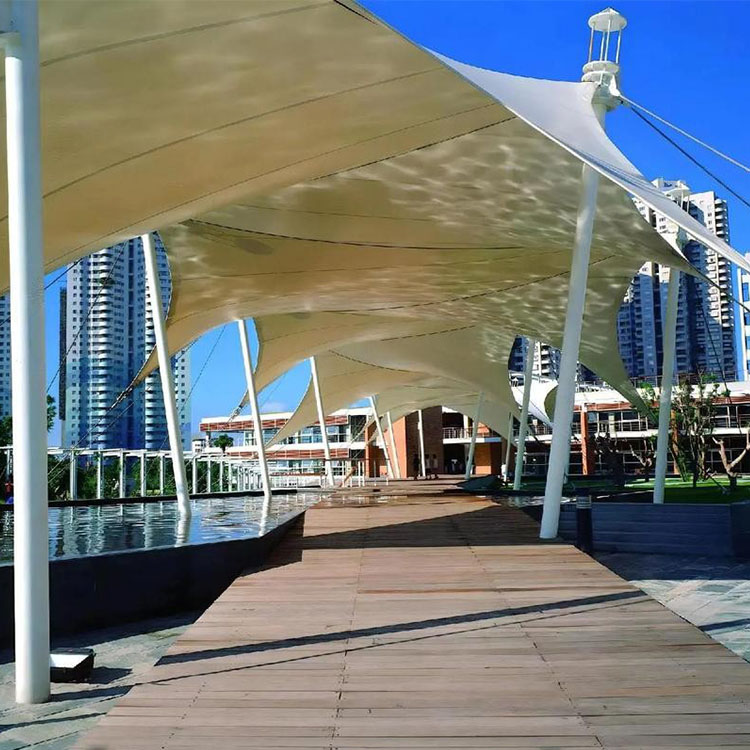 长海县膜结构景观棚