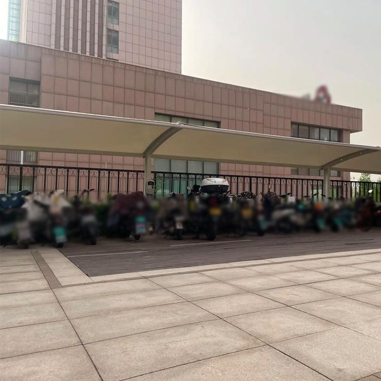 长海县膜结构电动车棚